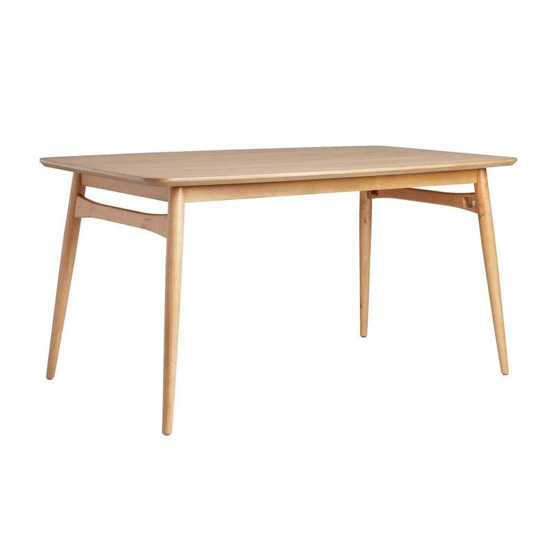 Middlebrook Designs Mid-Century Modern 59 Wood Dining Table