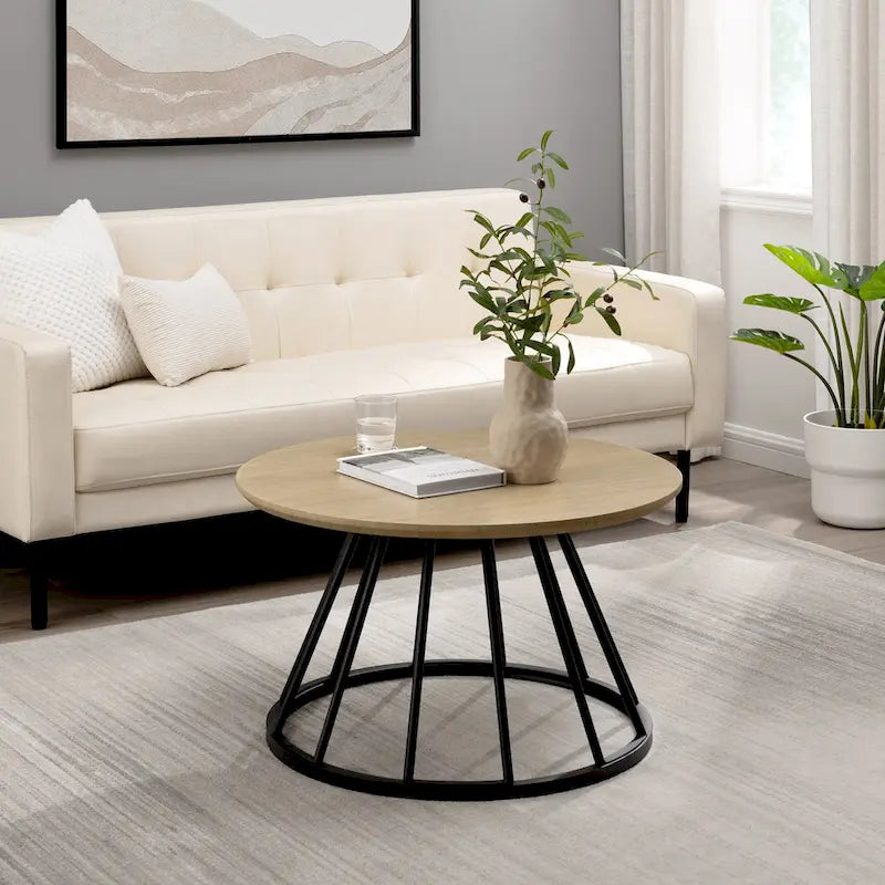 Middlebrook Modern 30-inch Round Coffee Table