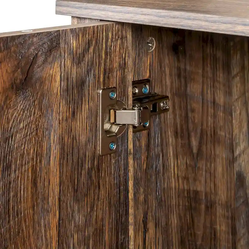 59.06 Modern TV Stand with Doors & Shelves