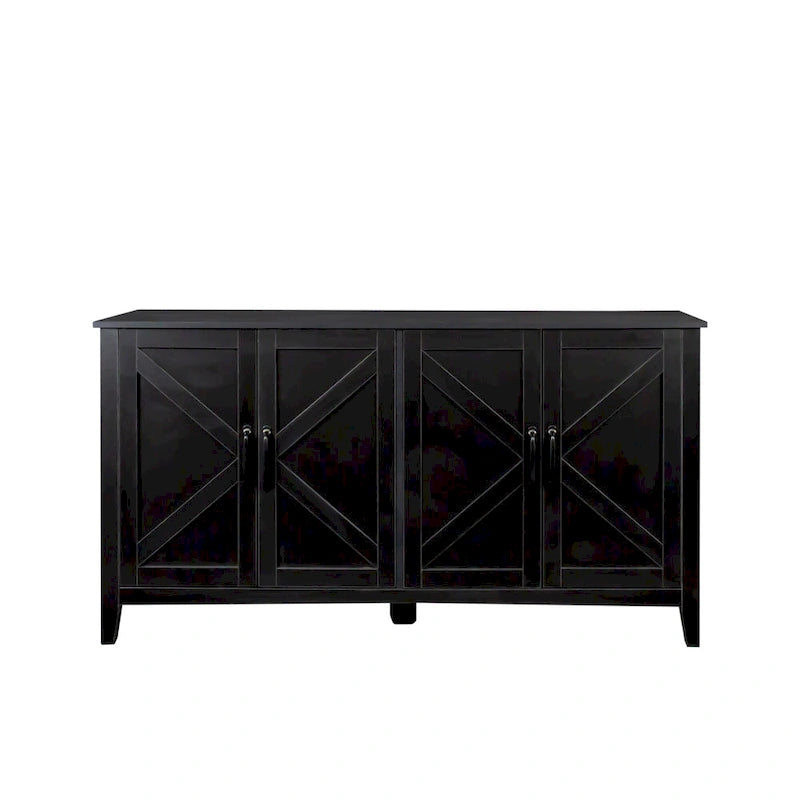 59.06 Modern TV Stand with Doors & Shelves