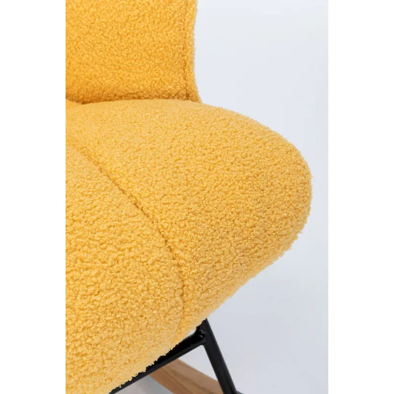 Rocking Chair Wingback Chair Modern Rocking Accent Chairs Glider Recliner for Living Room, Nursery, Bedroom