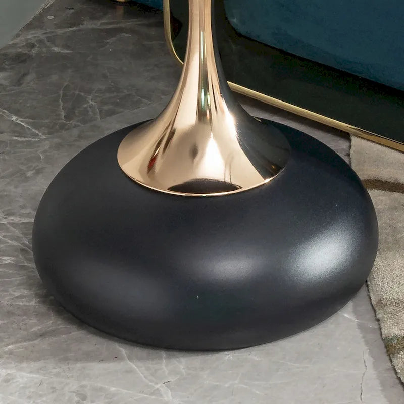 small round side table for small space