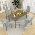 Bala Farmhouse 7-Piece Dining Sets by GDFStudio