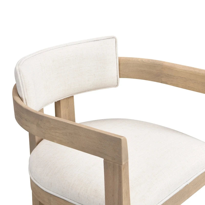 Netia 3-Piece Counter-Height Bar Set with Boucle Upholstered Chairs and Metal Table Base by Christopher Knight Home