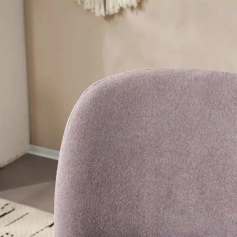 Christopher Knight Home - Eliana Modern Teddy Fabric Accent Chair with Curved Backrest and Legs