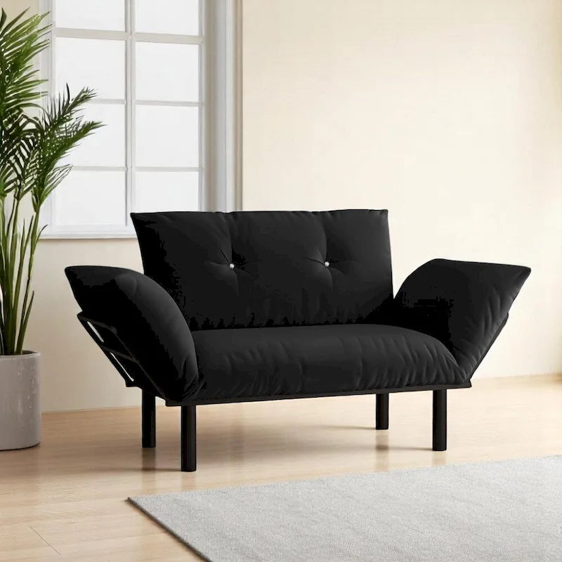 Adio Metal Frame Loveseat With Removable Cushions