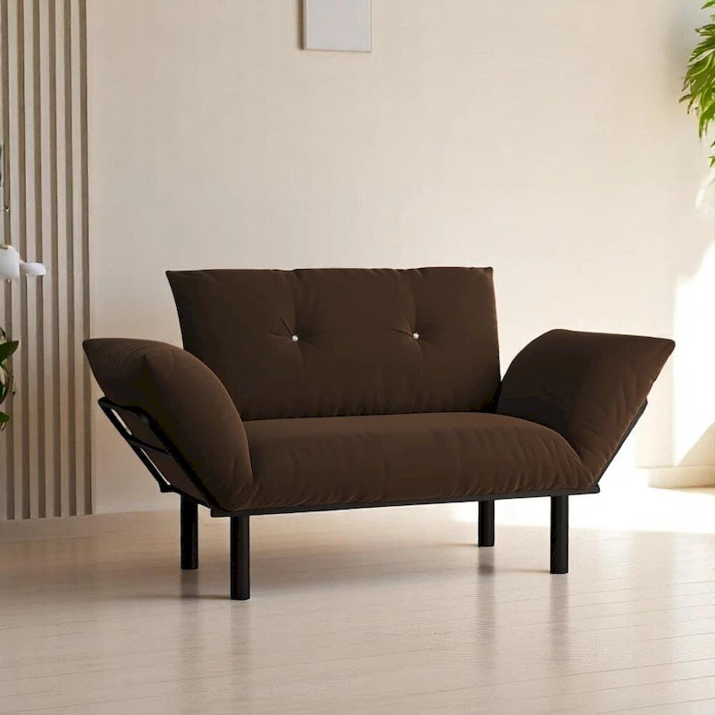 Adio Metal Frame Loveseat With Removable Cushions