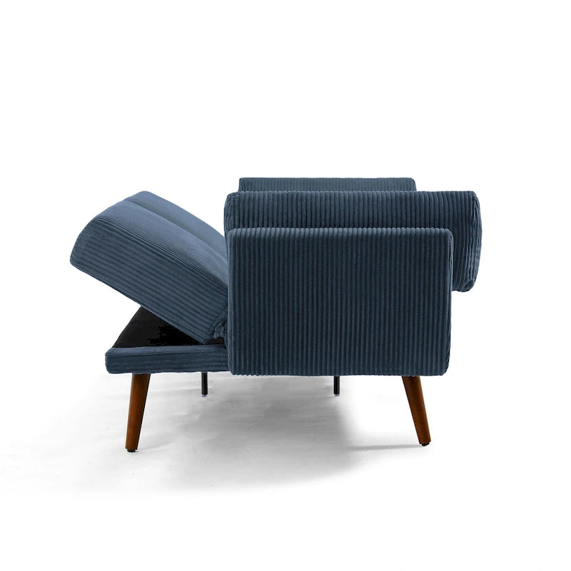 Convertible Sleeper Sofa Futon Sofa Bed Recliner Lounge For Living Room