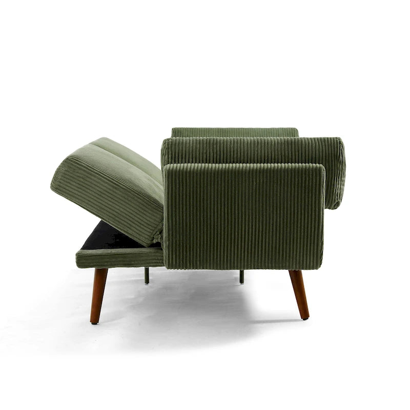 Convertible Sleeper Sofa Futon Sofa Bed Recliner Lounge For Living Room