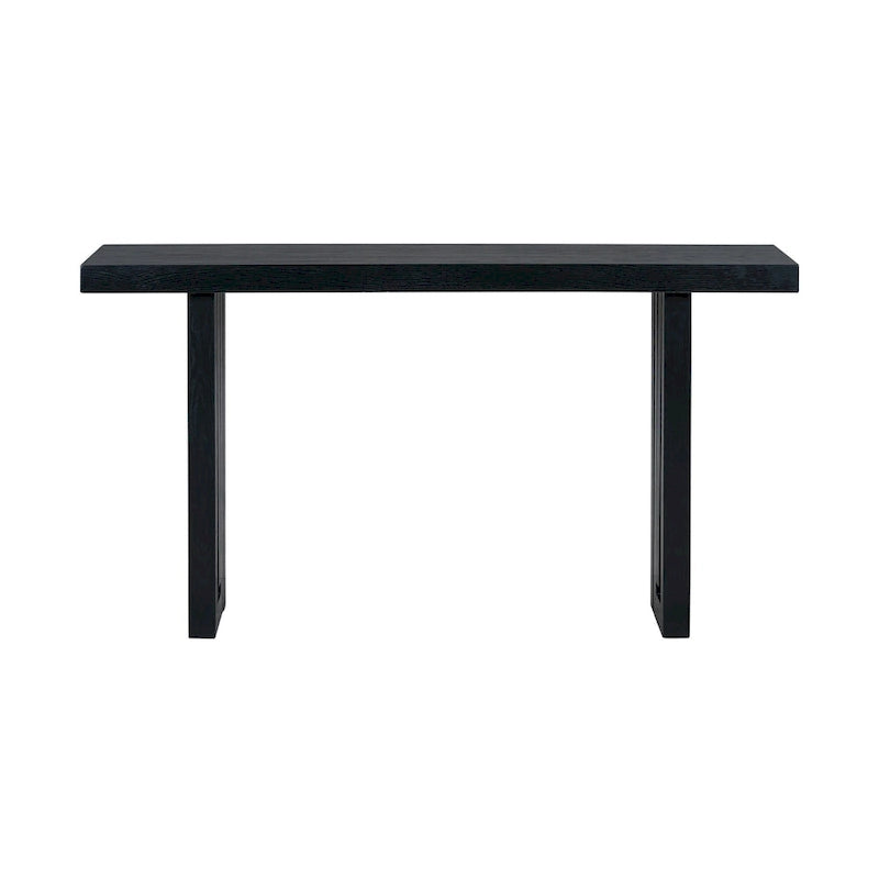 59 Modern Console Table with Distinctive Side Shapes for Entryway, Living Room