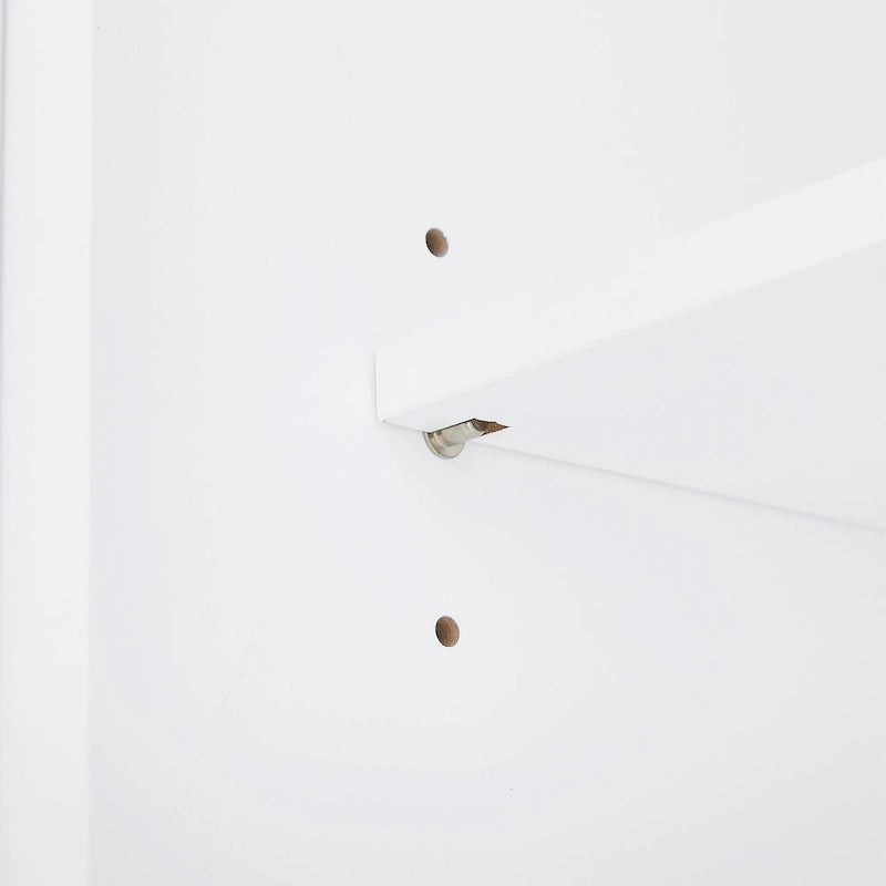 Tall Freestanding Bathroom Storage Cabinet with 2 Doors and 1 Drawer