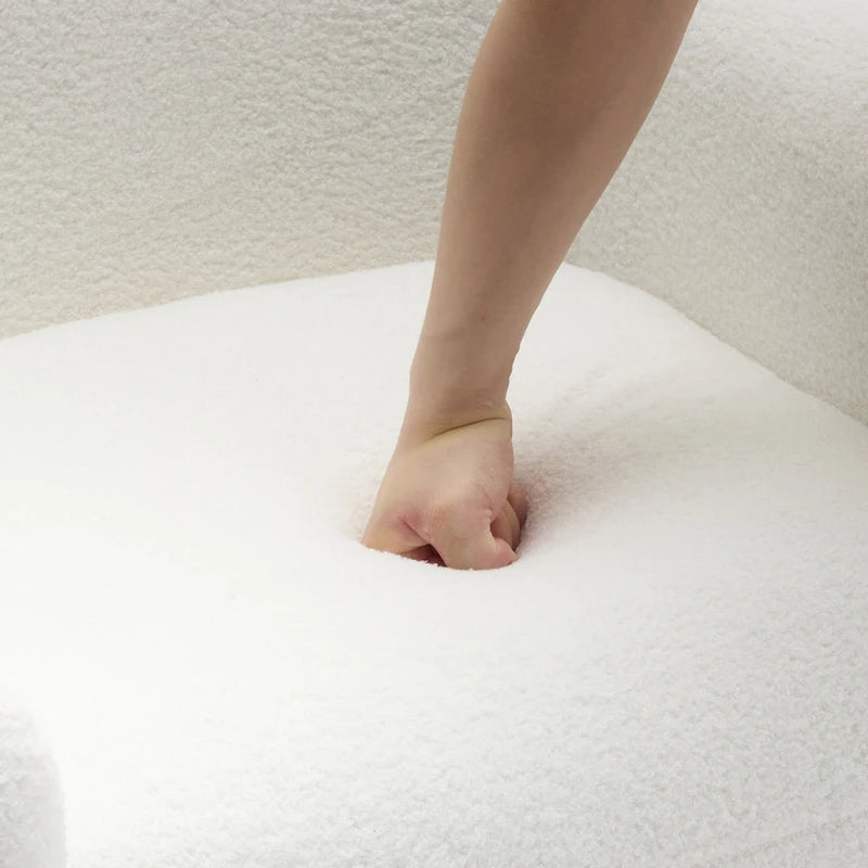 Modern Barrel Upholstered Accent Chair