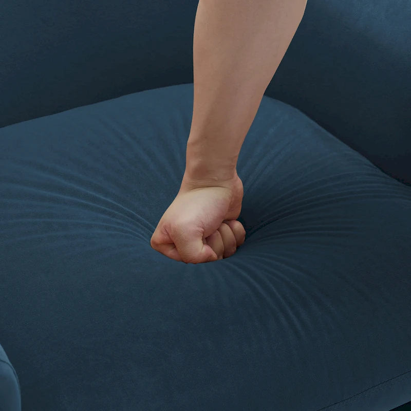 Modern Barrel Upholstered Accent Chair