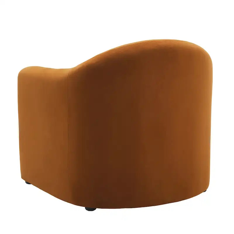 Modern Barrel Upholstered Accent Chair
