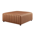 Harland Faux Leather Square Coffee Table/Ottoman