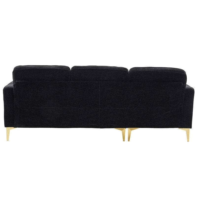 3-Seater Golden Tripod Legs Indoor Modular Sofa