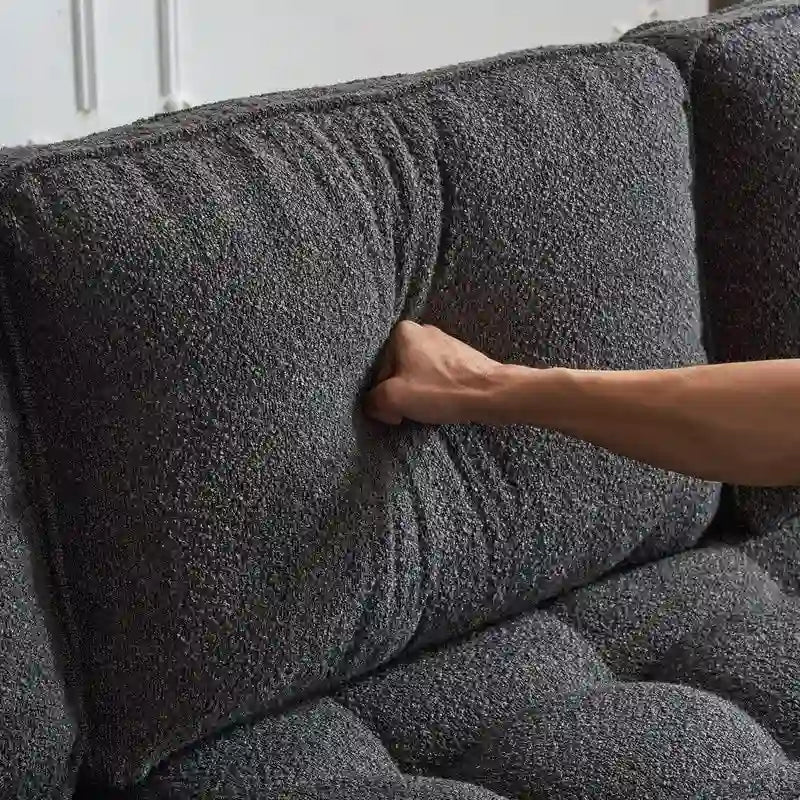 3-Seater Golden Tripod Legs Indoor Modular Sofa