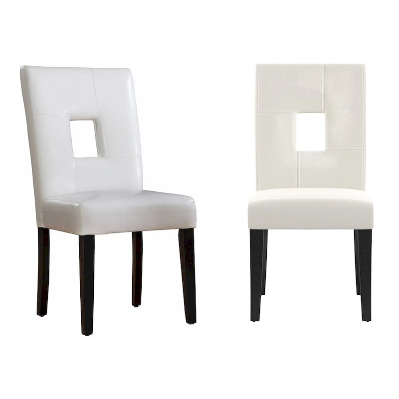 Brda Keyhole Back Dining Chairs (Set of 2)