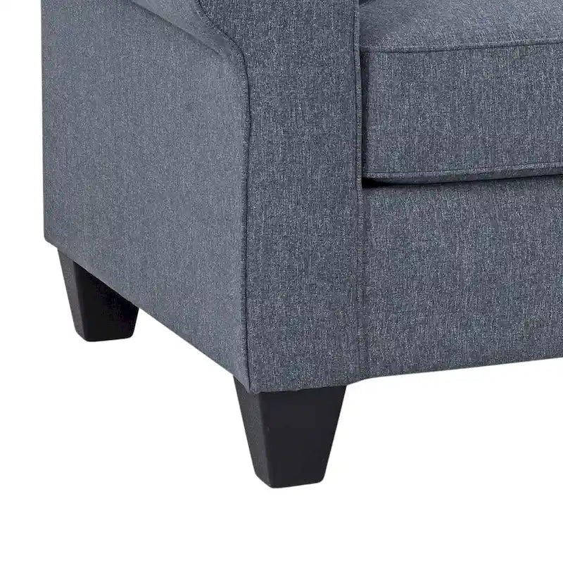 American Furniture Classics Model 8-010-A330V22 Eureka Rolled Arm Sofa with Two Pillows