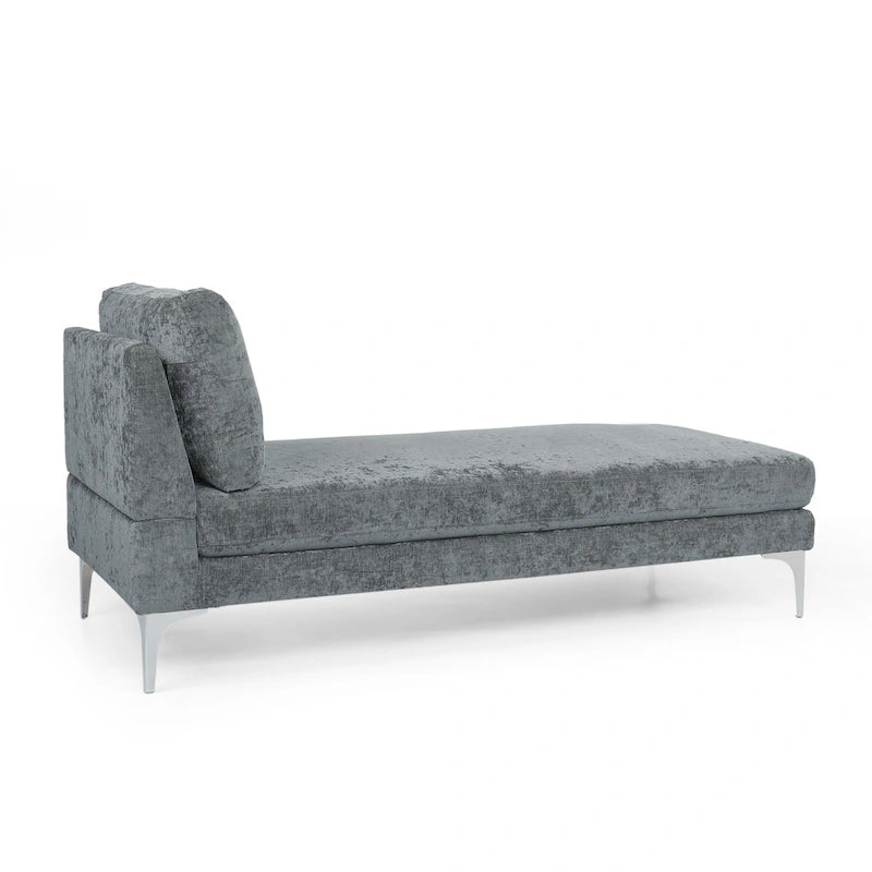 Beamon Contemporary Fabric Chaise Lounge by Christopher Knight Home - 69.00 L x 29.00 W x 30.00 H