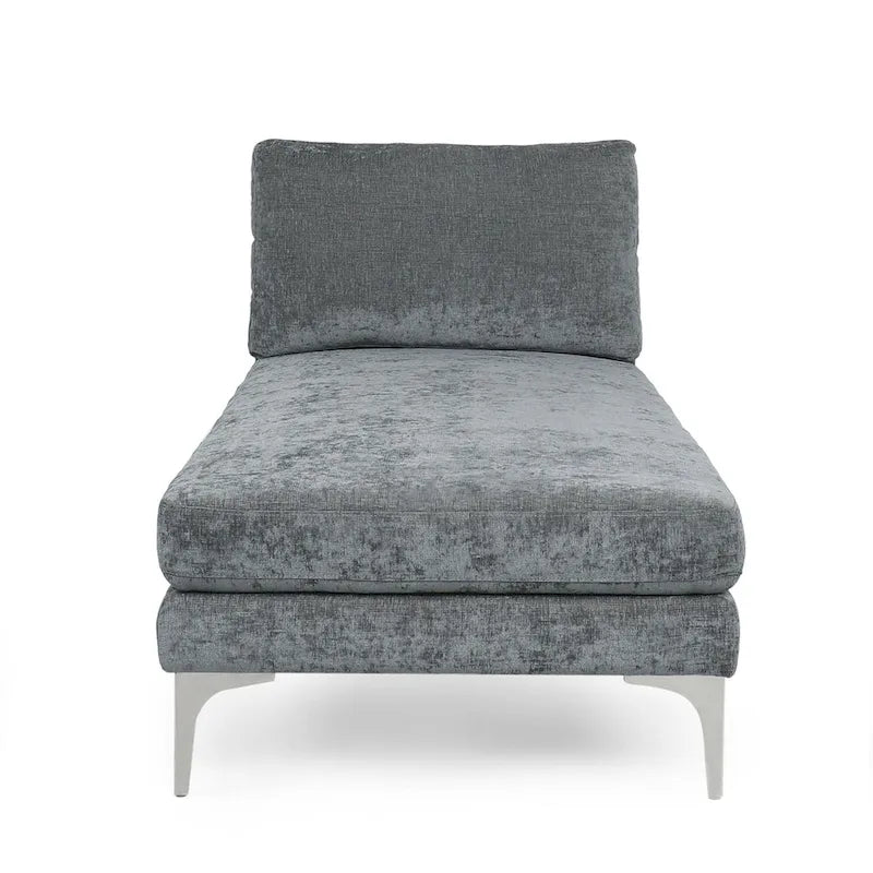 Beamon Contemporary Fabric Chaise Lounge by Christopher Knight Home - 69.00 L x 29.00 W x 30.00 H