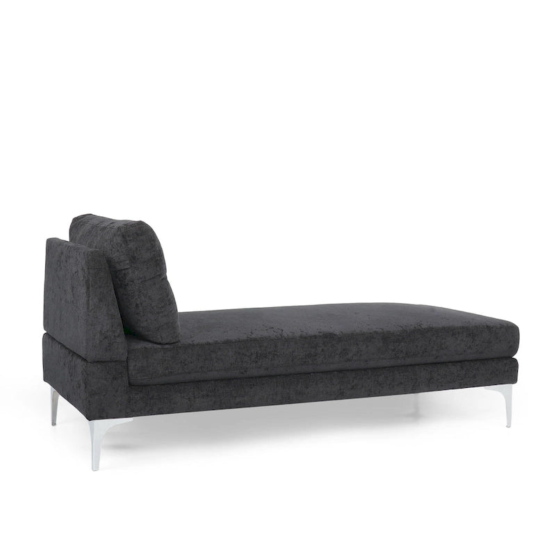 Beamon Contemporary Fabric Chaise Lounge by Christopher Knight Home - 69.00 L x 29.00 W x 30.00 H