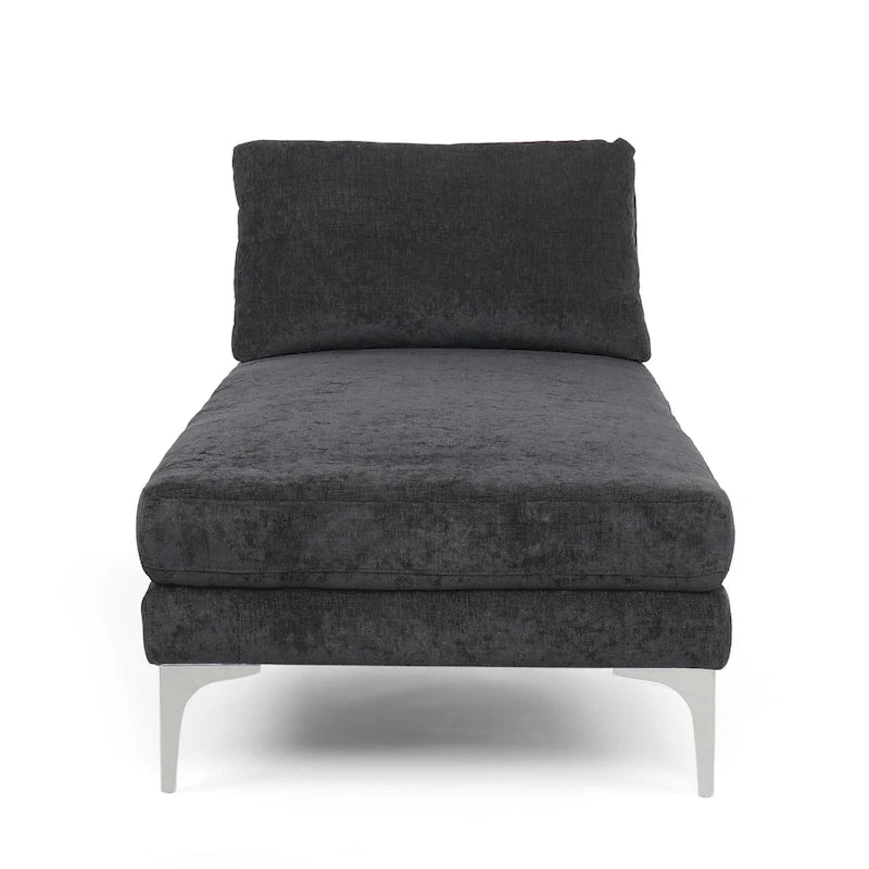 Beamon Contemporary Fabric Chaise Lounge by Christopher Knight Home - 69.00 L x 29.00 W x 30.00 H