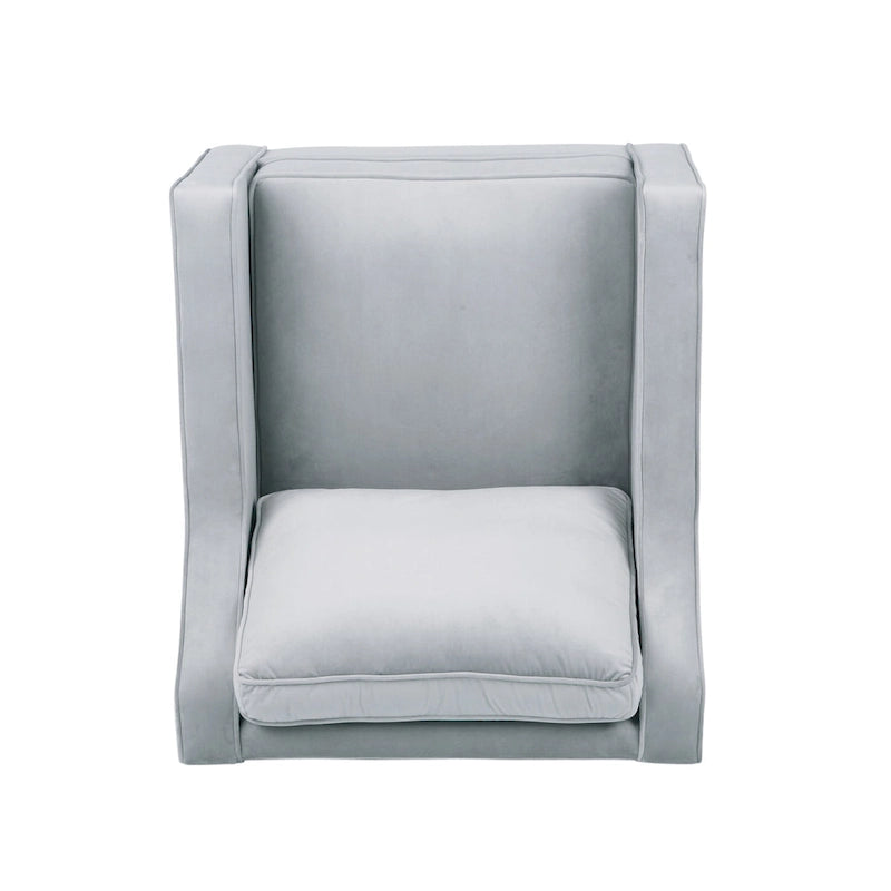 Milo Contemporary Velvet Club Chair by Christopher Knight Home - 30.75 W x 33.50 L x 33.75 H