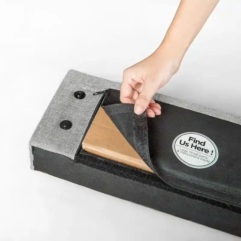 Priage by ZINUS Upholstered Platform Bed Frame