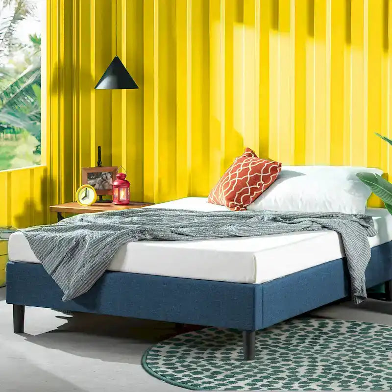 Priage by ZINUS Upholstered Platform Bed Frame