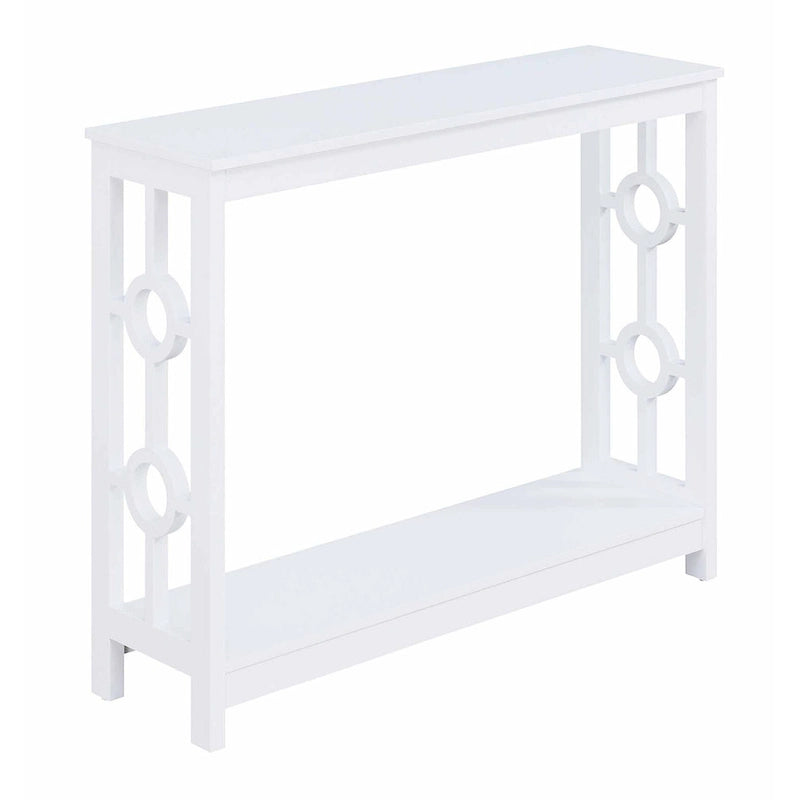 Convenience Concepts Ring Console Table with Shelf