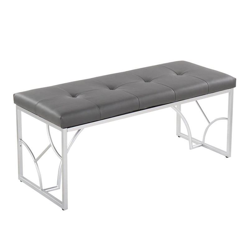 Silver Orchid Loretta Bench