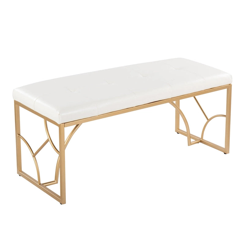 Silver Orchid Loretta Bench