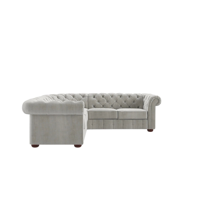Knightsbridge Scrolled Arm Chesterfield Sectional by iNSPIRE Q Artisan