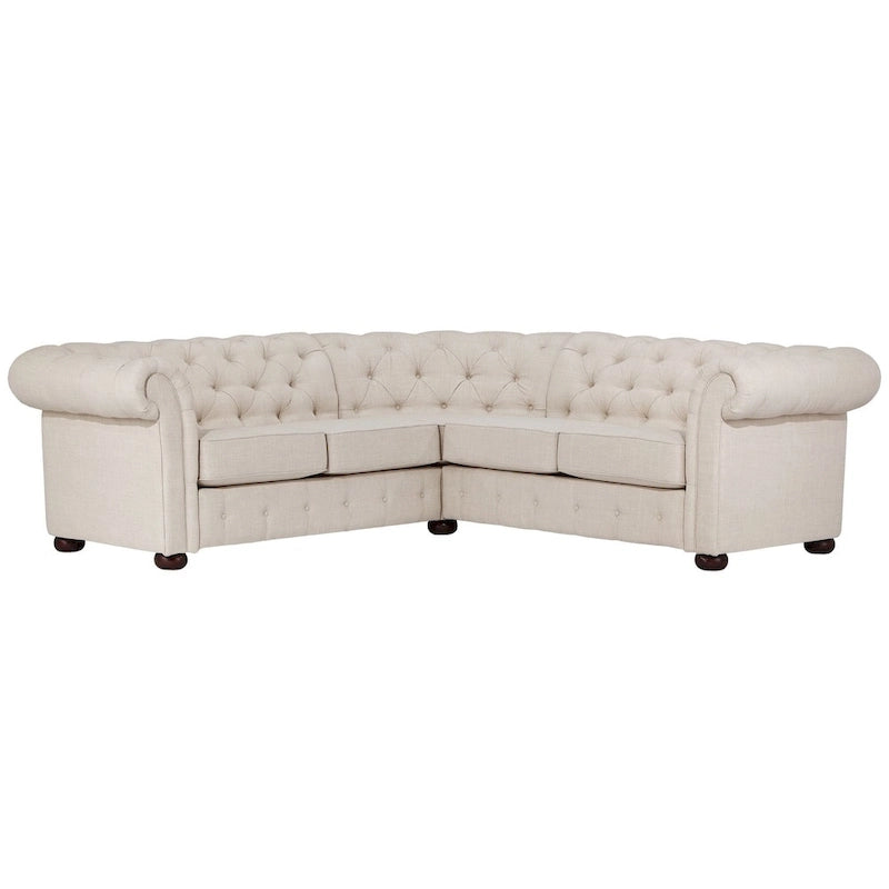 Knightsbridge Scrolled Arm Chesterfield Sectional by iNSPIRE Q Artisan