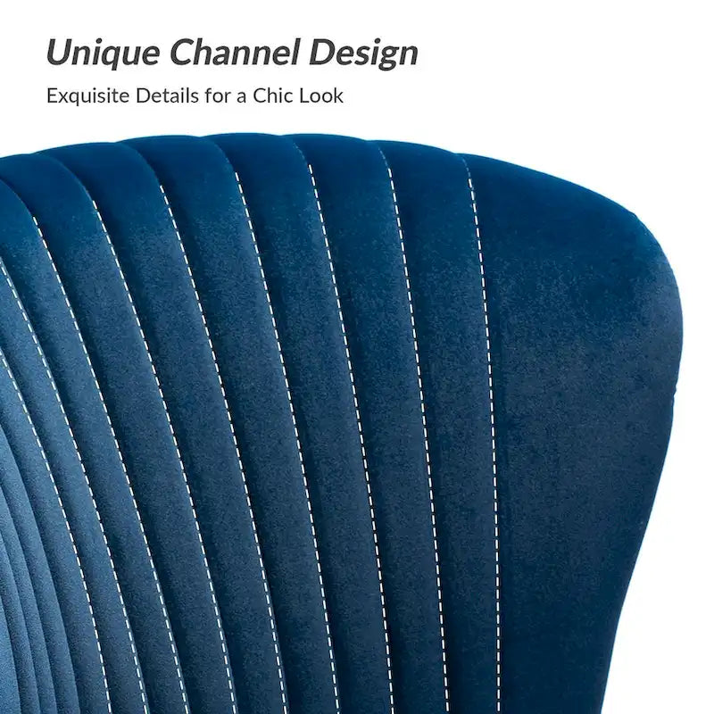 Delicia 3 Piece High-Quality Velvet Fabric Living Room Set with Sturdy Legs by HULALA HOME