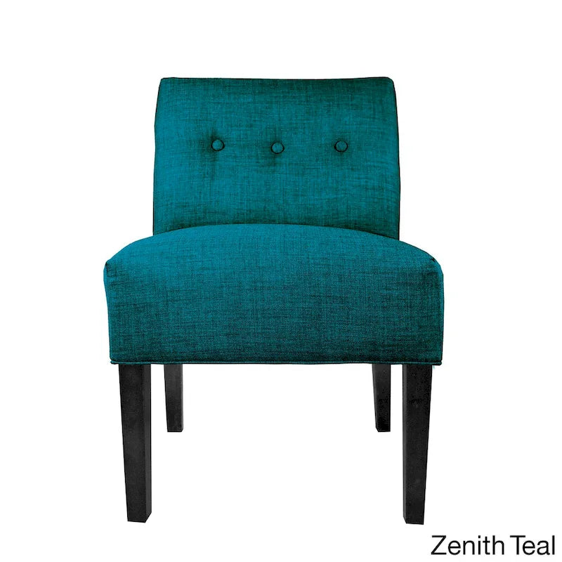 MJL Furniture Samantha Largo Button Tufted Accent Chair