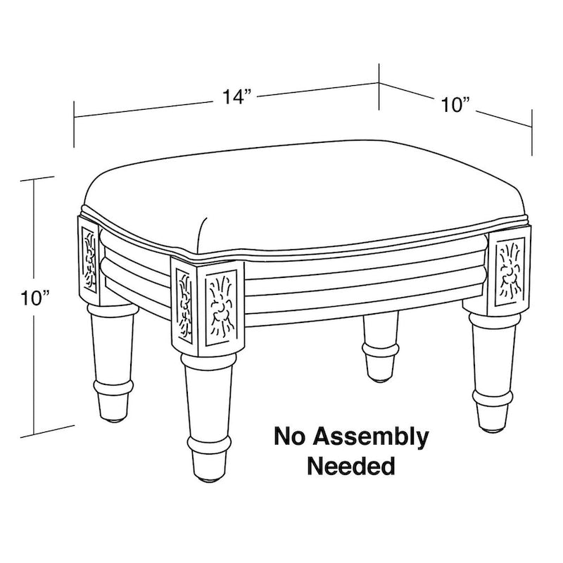 The Curated Nomad Algiers Seashells Footstool