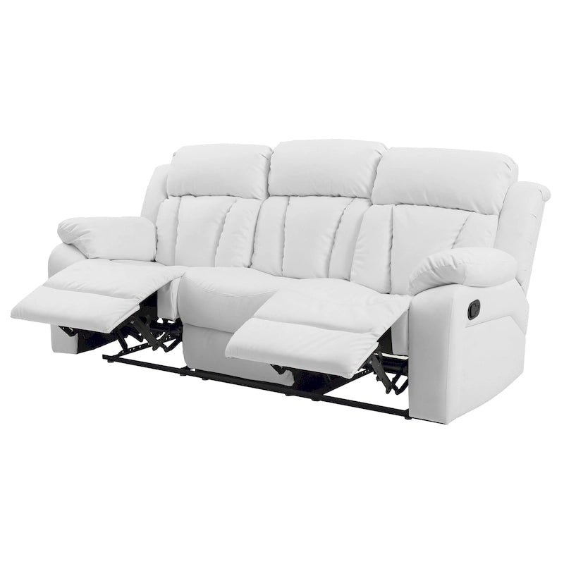 Daria Faux Leather Reclining Sofa