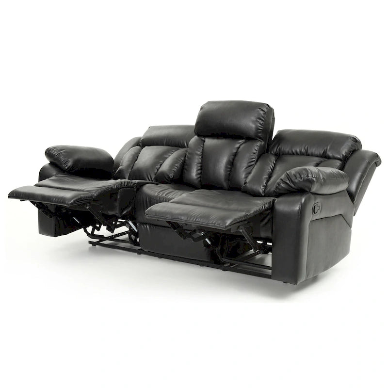 Daria Faux Leather Reclining Sofa