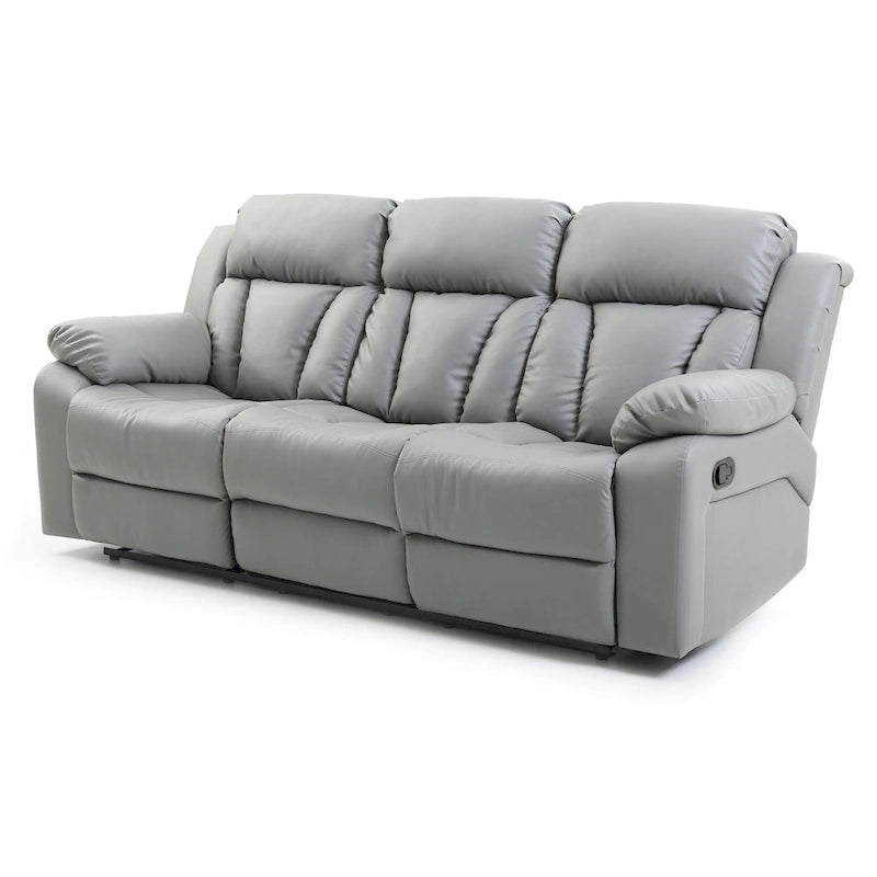 Daria Faux Leather Reclining Sofa