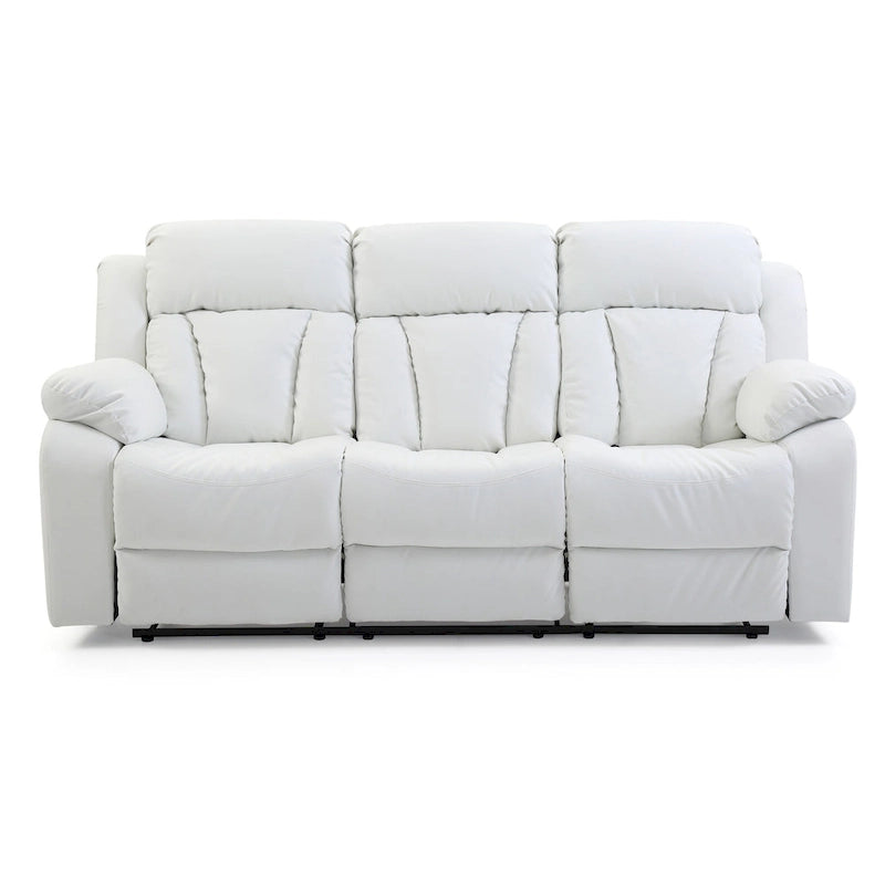 Daria Faux Leather Reclining Sofa
