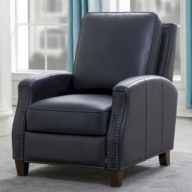 Julian Faux Leather Push Back Recliner by Greyson Living