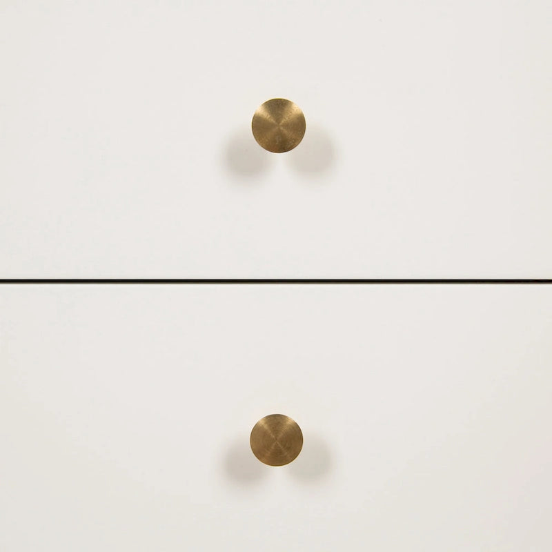 Kate and Laurel Finco Nightstand Side Table with 2 Drawers