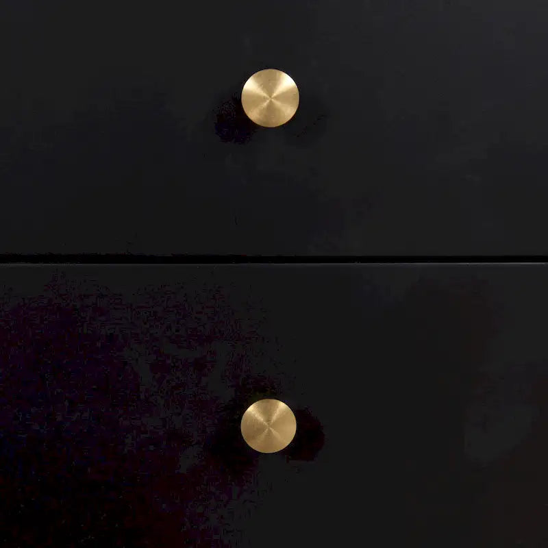 Kate and Laurel Finco Nightstand Side Table with 2 Drawers