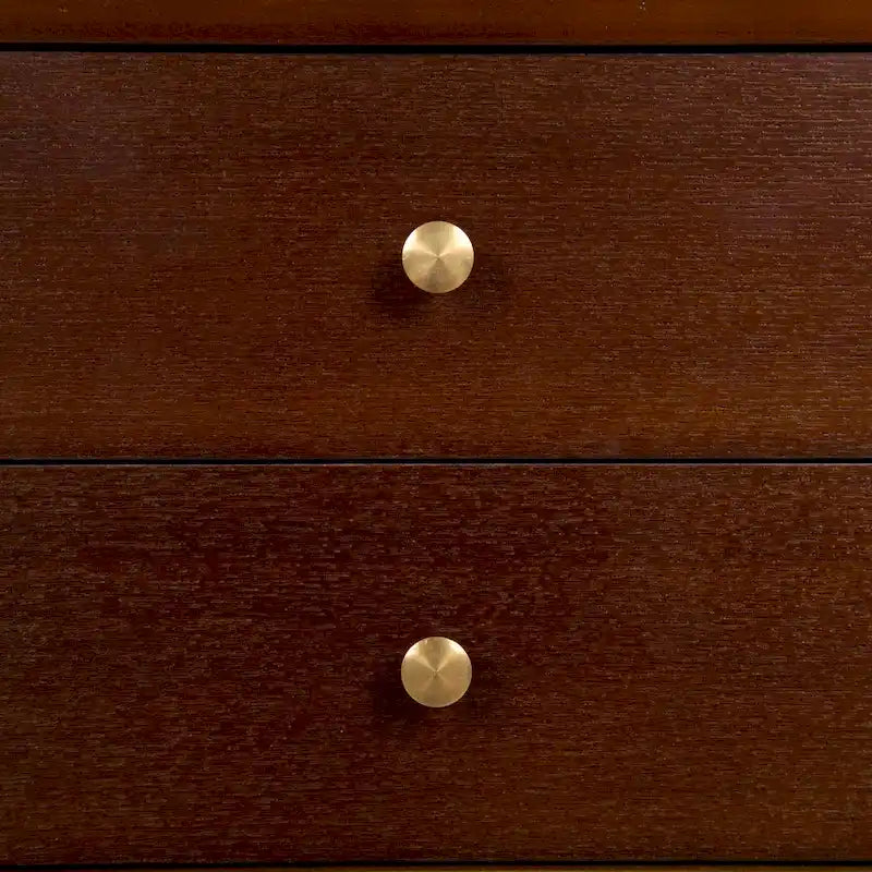 Kate and Laurel Finco Nightstand Side Table with 2 Drawers