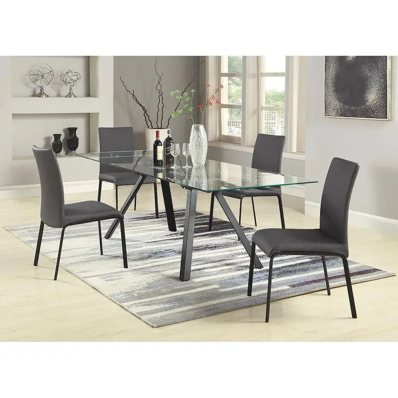 Somette Amanda Rectangular 5-Piece Dining Set