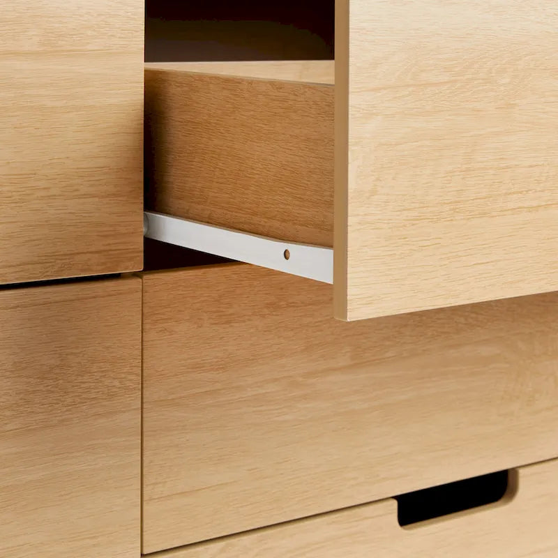 Middlebrook Designs Hans 6 Drawer Dresser with Cut Out Handles