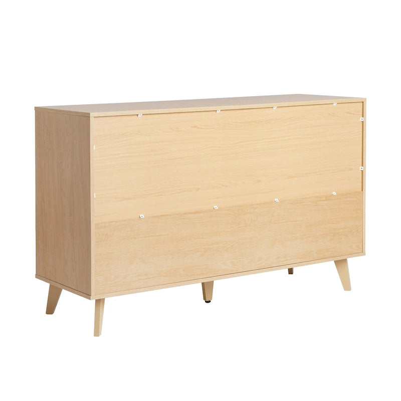 Middlebrook Designs Hans 6 Drawer Dresser with Cut Out Handles