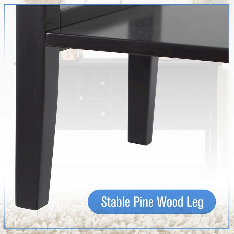 Sophia & William Buffet Sideboard Server Storage Cabinet Organizer with 4 Drawers